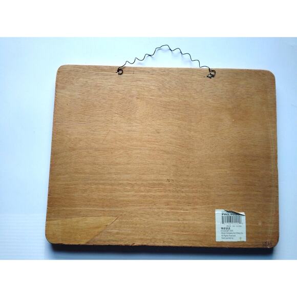 Welcome Santa Claus In Sled Christmas Wood Sign Plaque 13" x 10" Holiday Decor - Picture 5 of 5